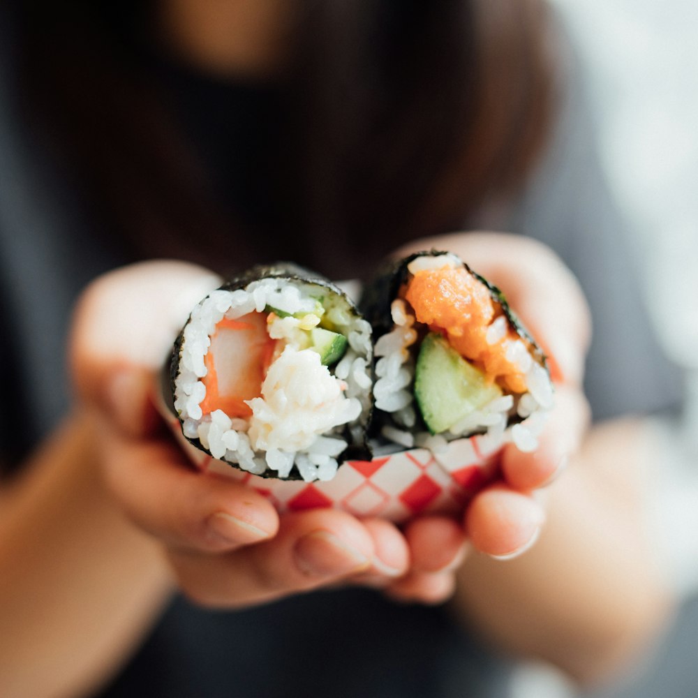 Comida de sushi