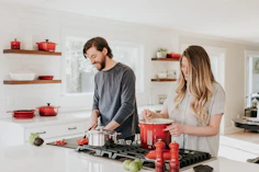 Photo of a similar item: Le Creuset Round Dutch Oven, 5.5 qt, Cerise