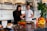 A vibrant kitchen filled with fresh ingredients and cooking utensils.