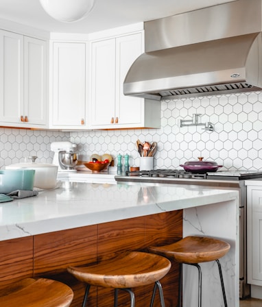 white kitchen table