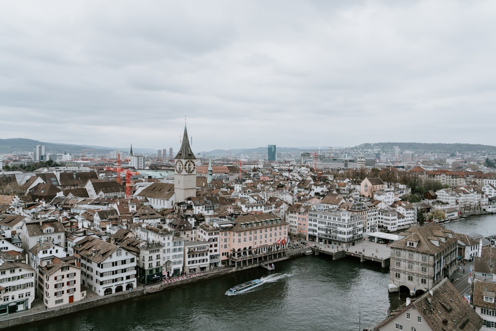 aerial photography of buildings during daytime