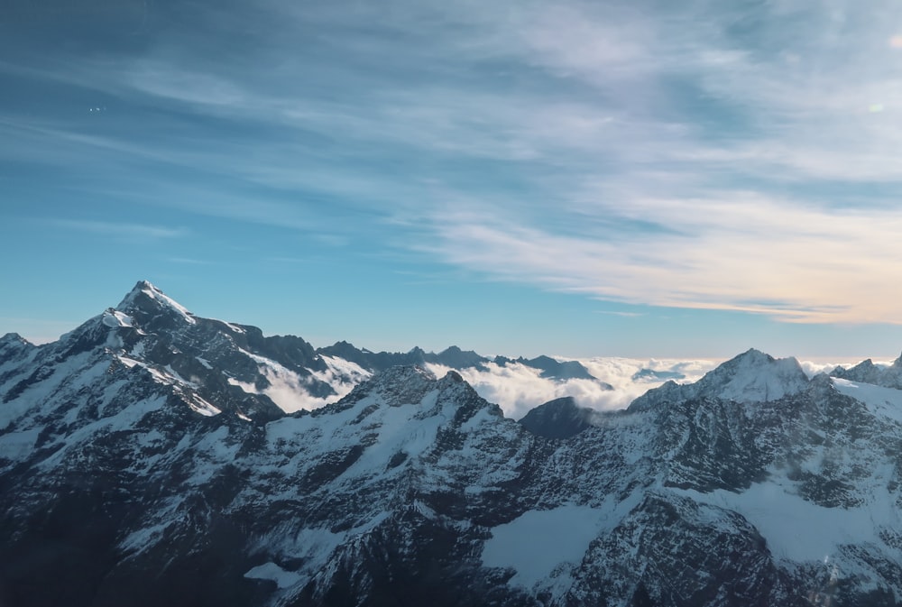 snow covered mountain