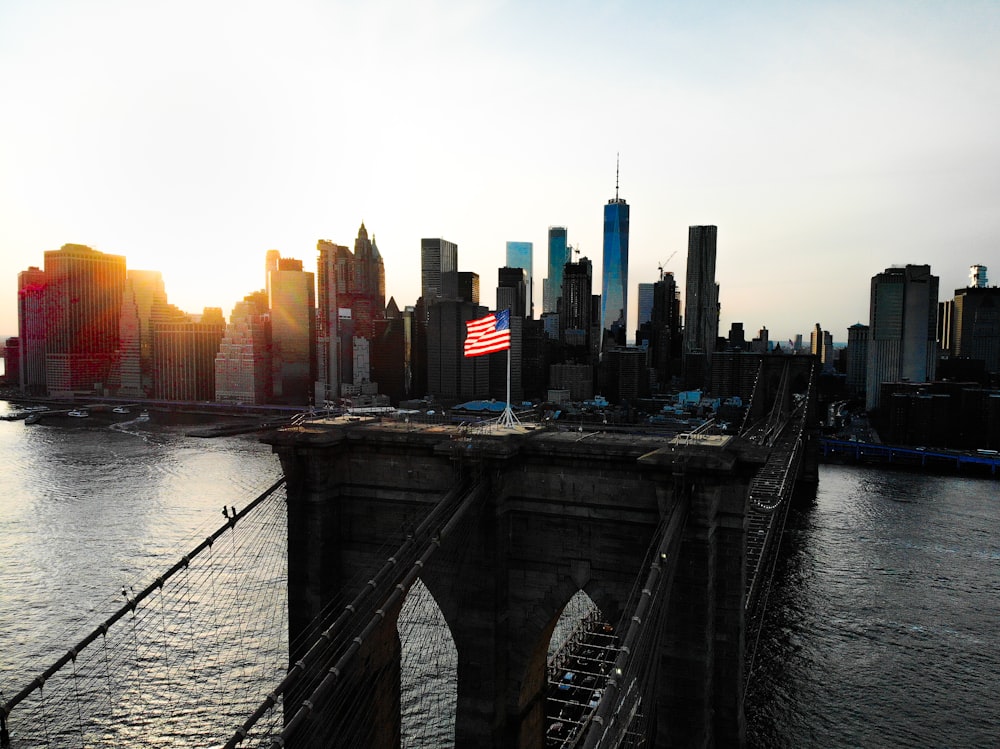 Brooklyn Bridge during daytime