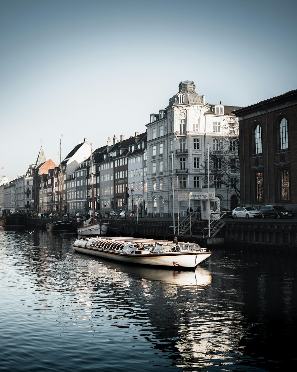 boat in a body of water during daytime