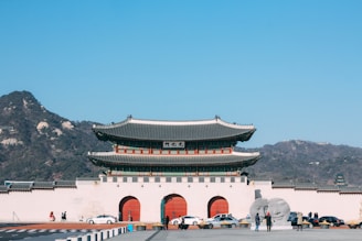 white and black temple