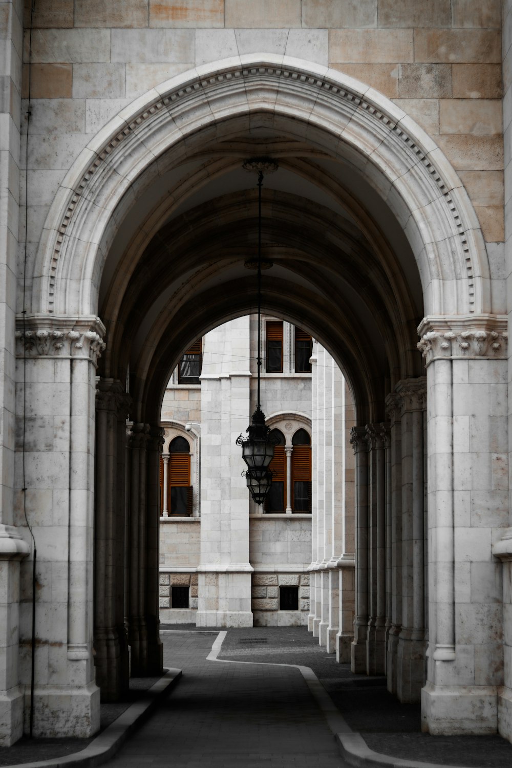 white concrete building