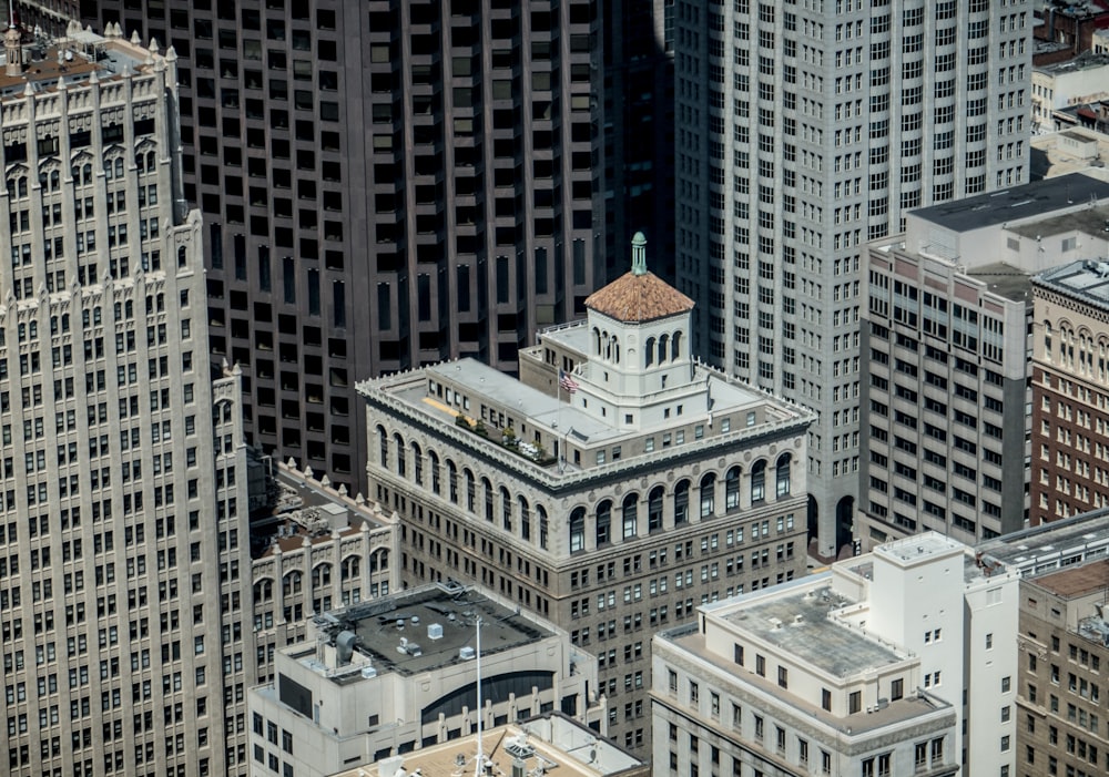 aerial photography of high-rise building during daytime