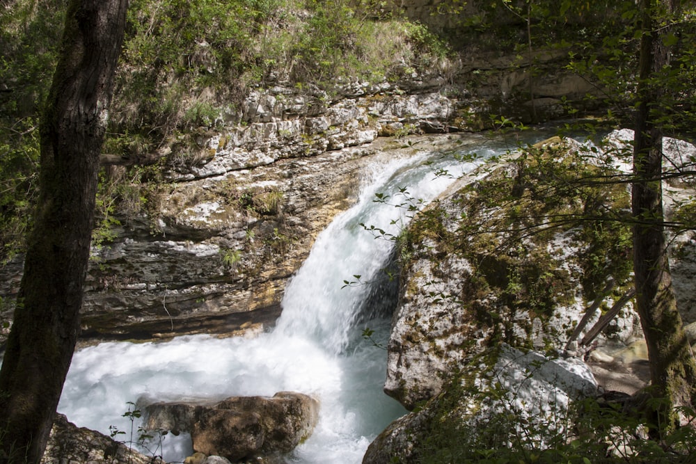 waterfalls during daytime