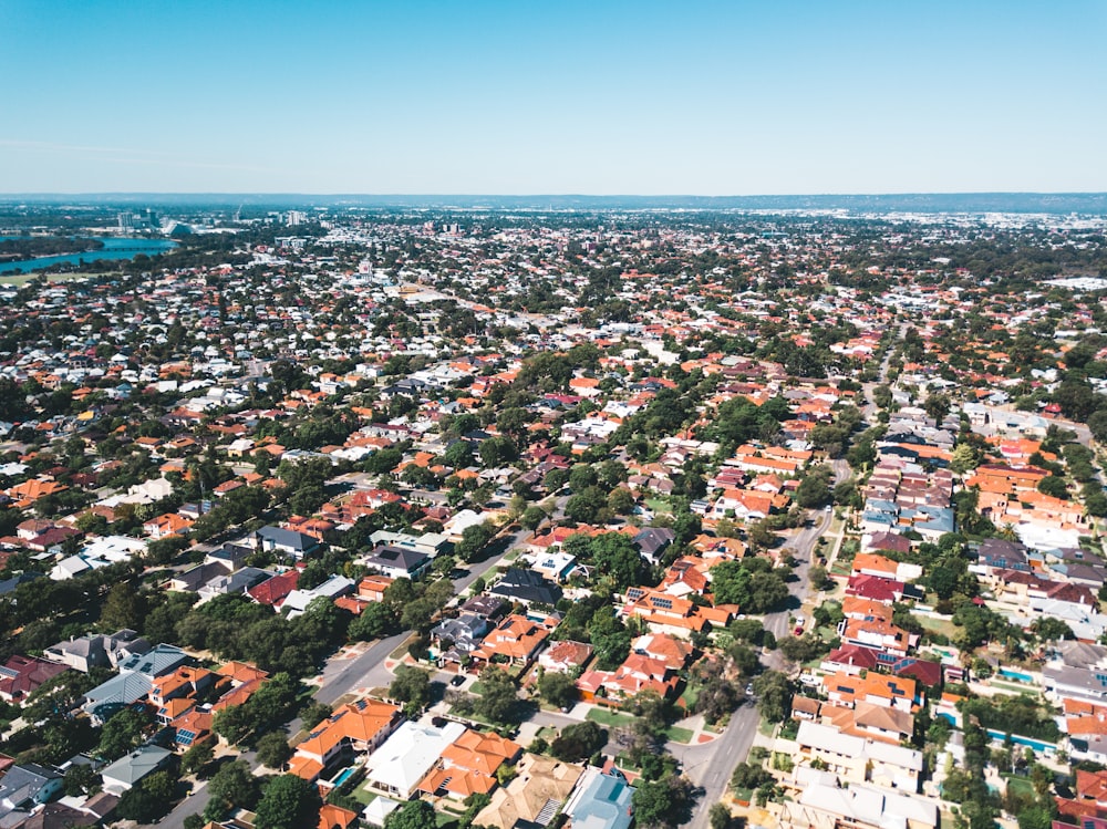 buildings in a city during daytime aerial view photography