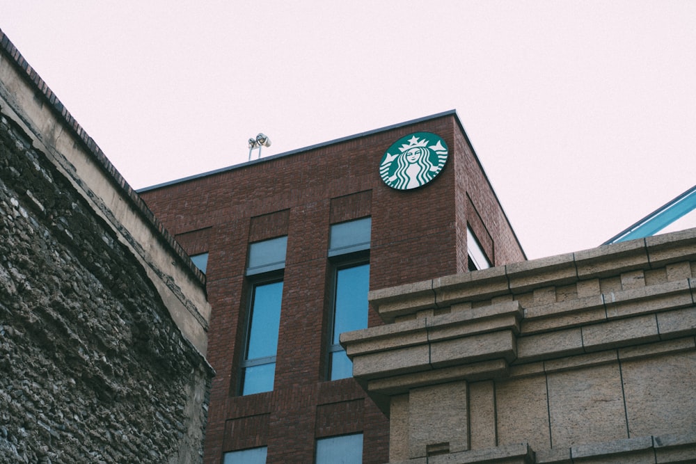 brown Starbucks building