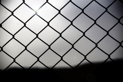 Realistic image of a freshly finished chain link fence roll ready for delivery.