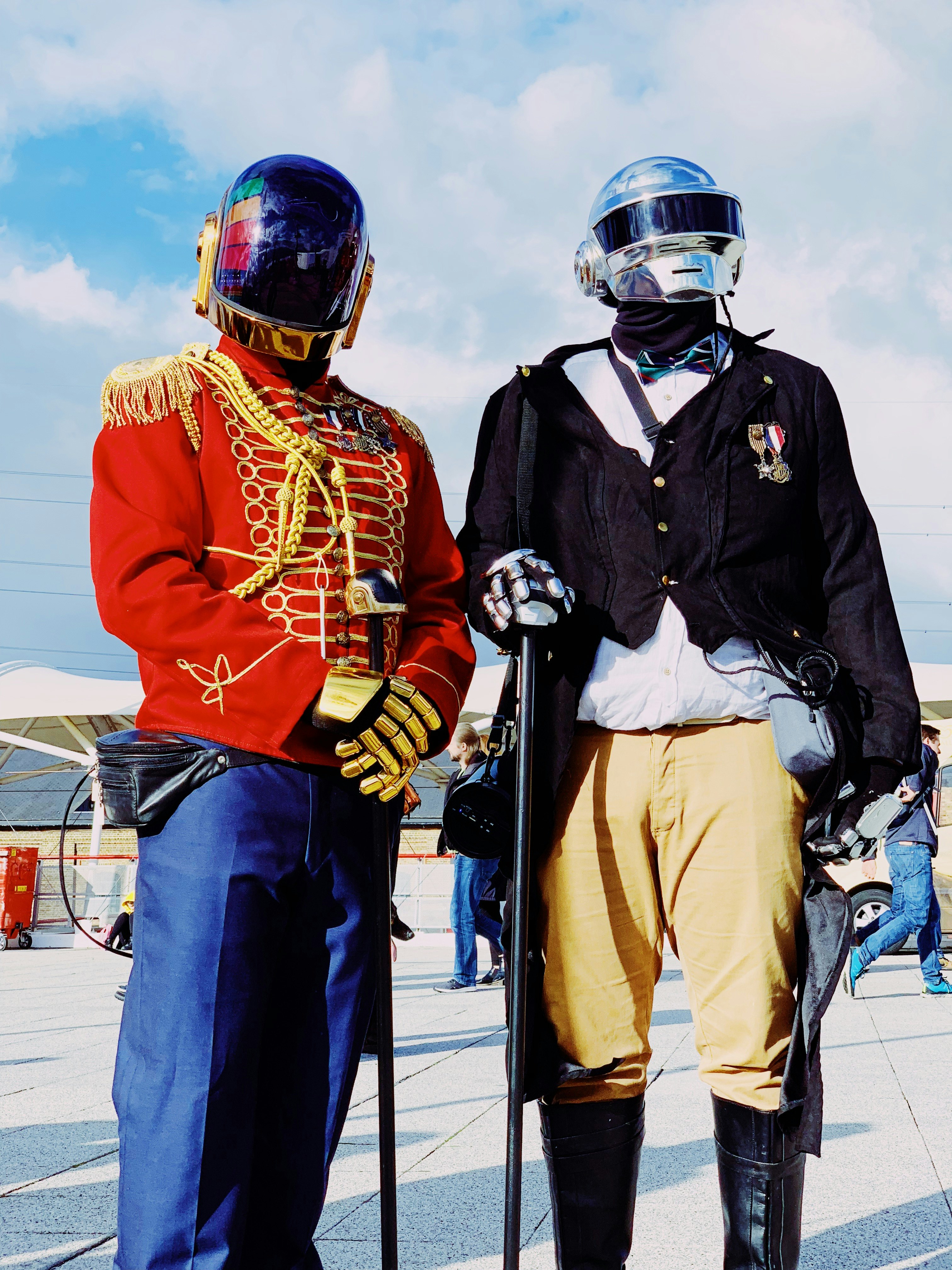 Daft Punk Cosplayers at London Comic Con