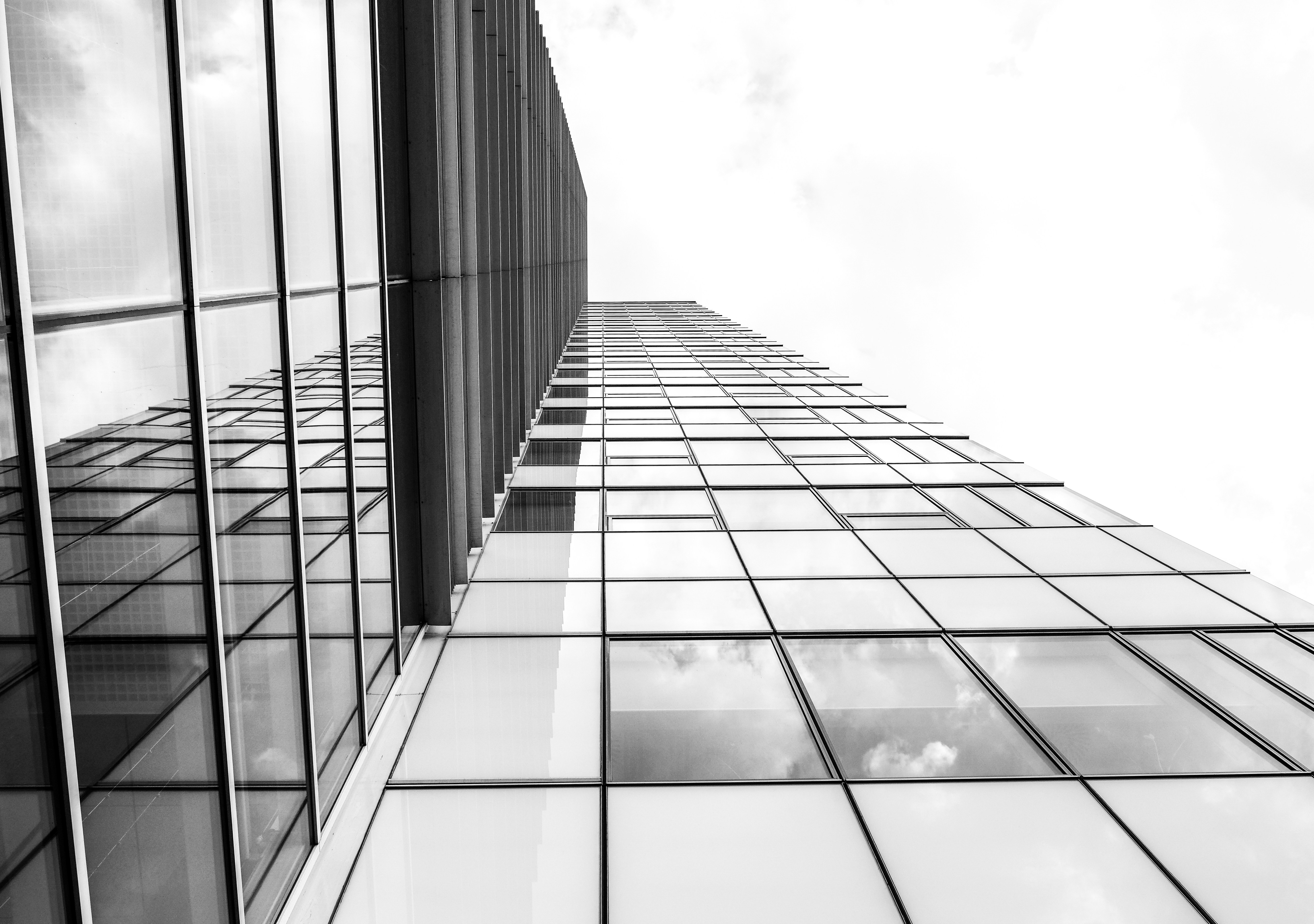 low angle photography of building