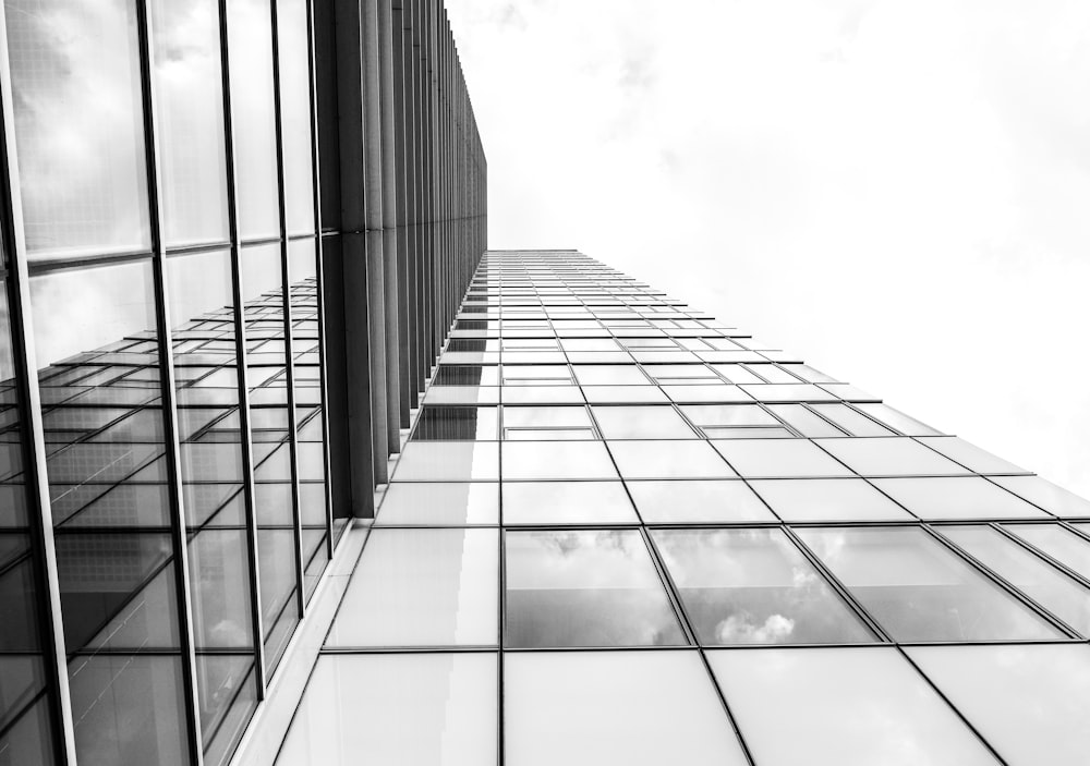 low angle photography of building