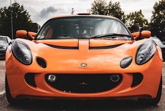 orange coupe
