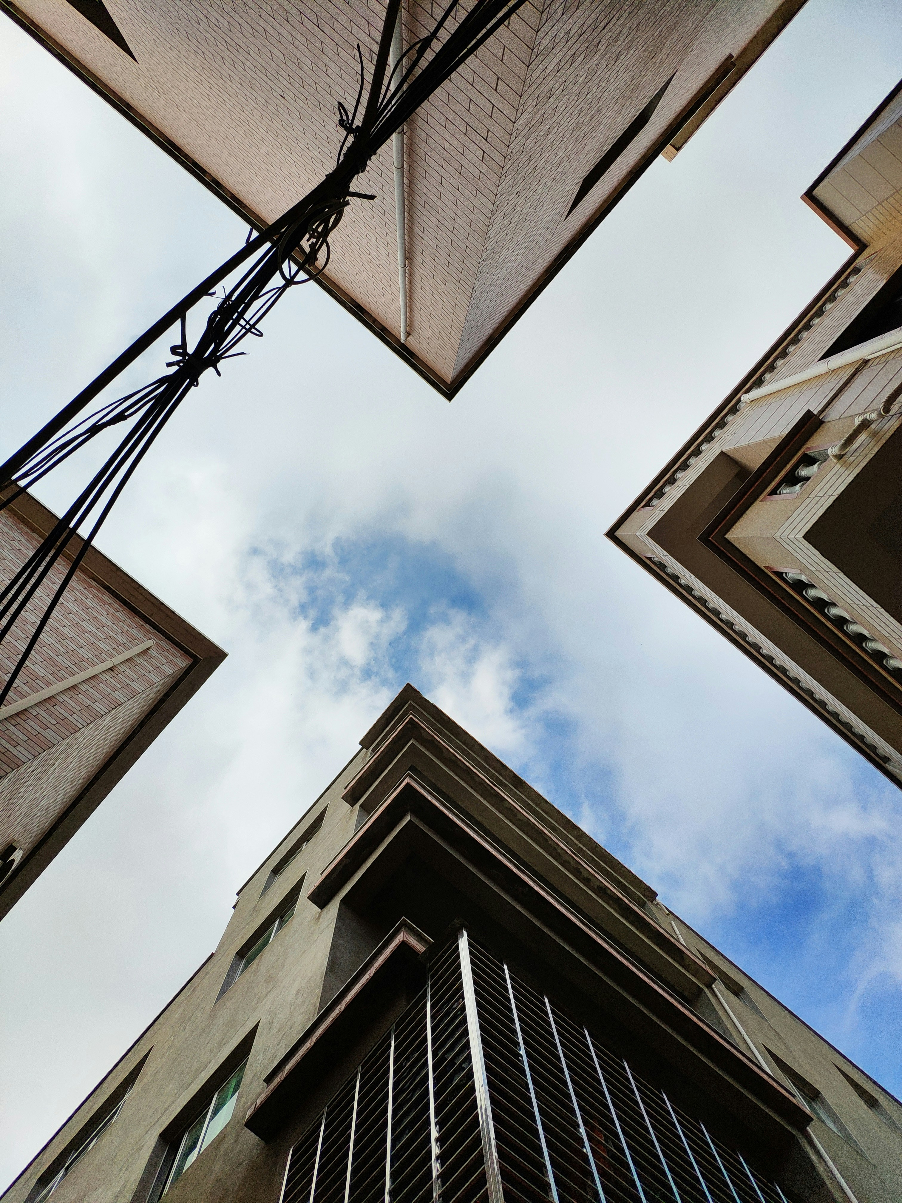 concrete buildings during day