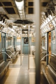 inside train with no people