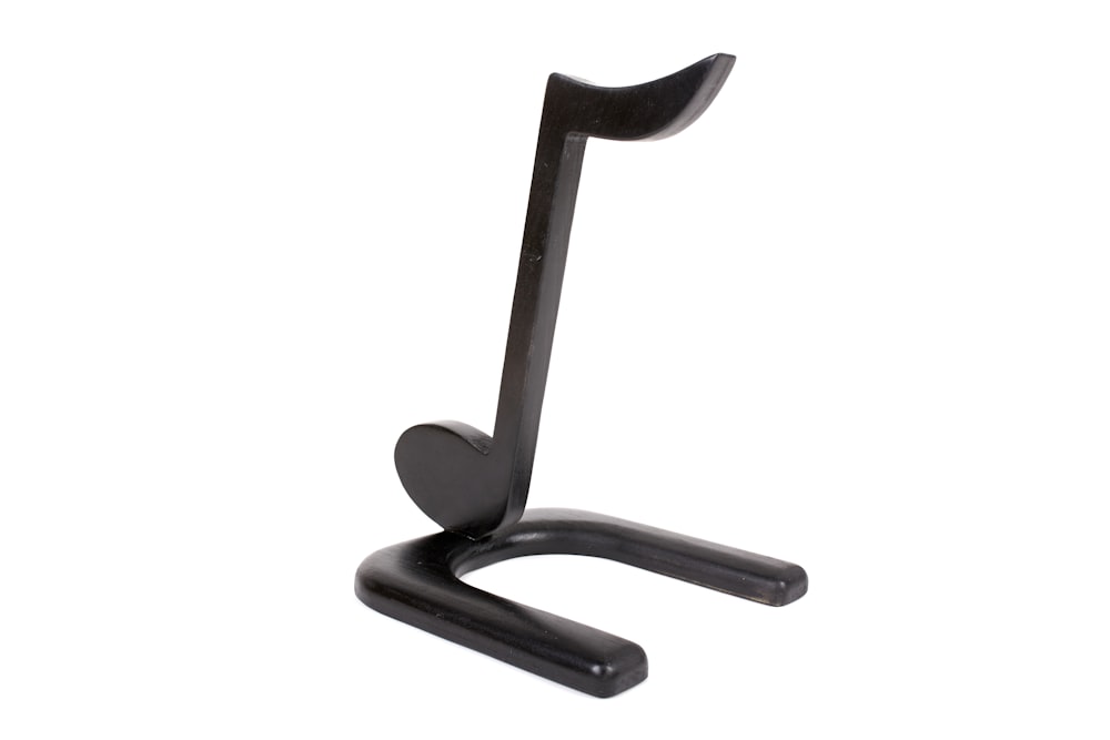 black music clef stand