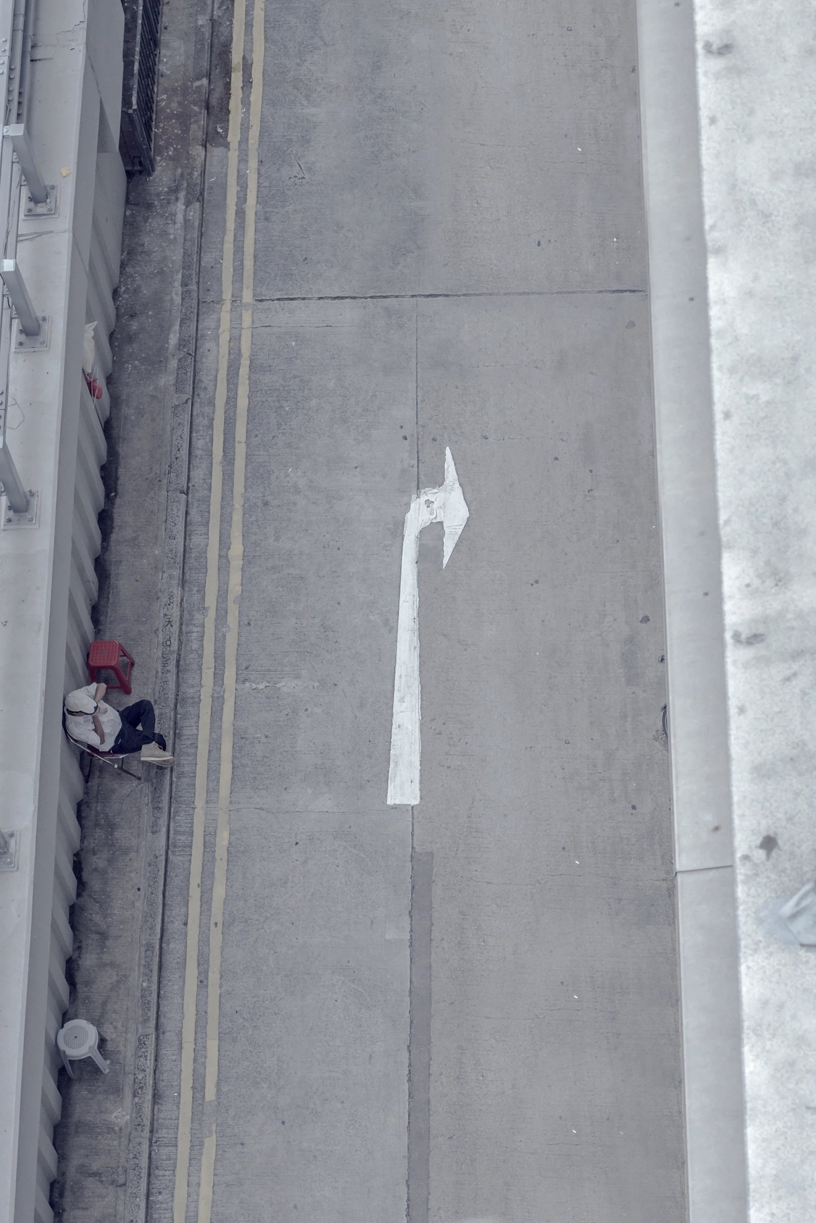 Detalj av en street art-teknikk inspirert av graffiti og sjablongkunst