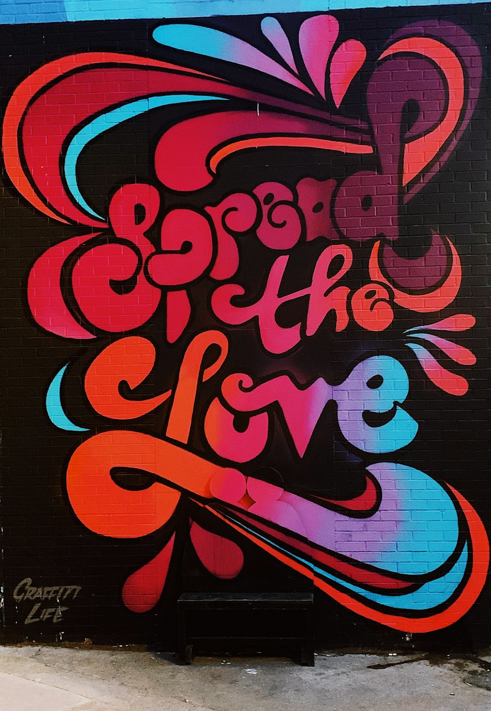 Spread the love illustration