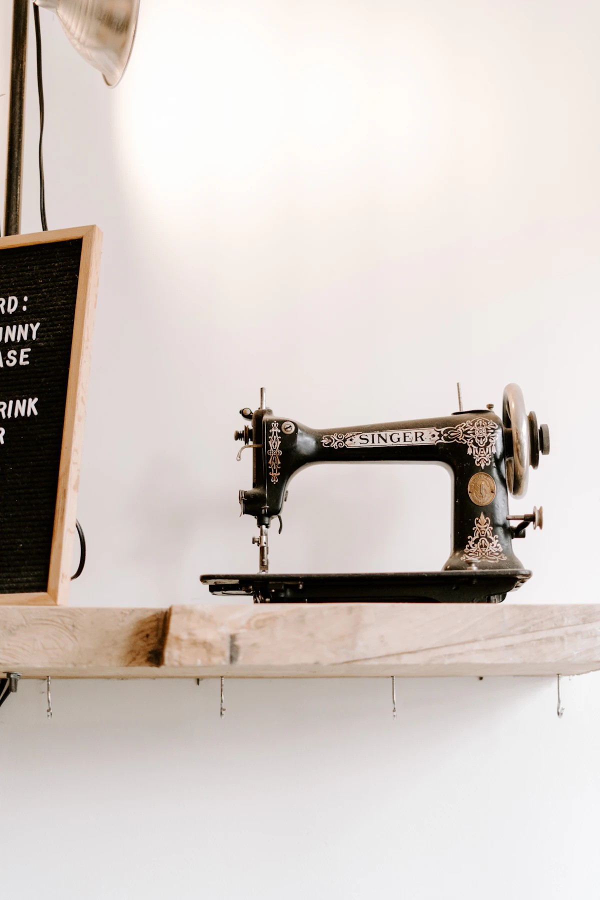 Vintage Singer sewing machine
