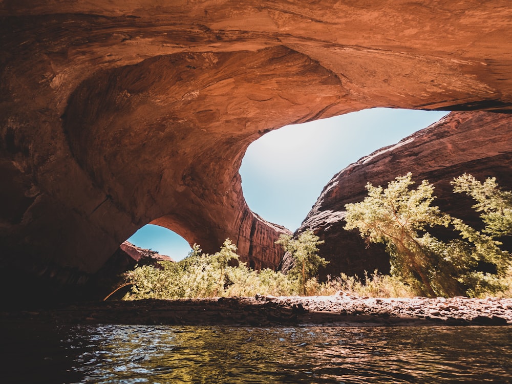 brown rock formation during daytime