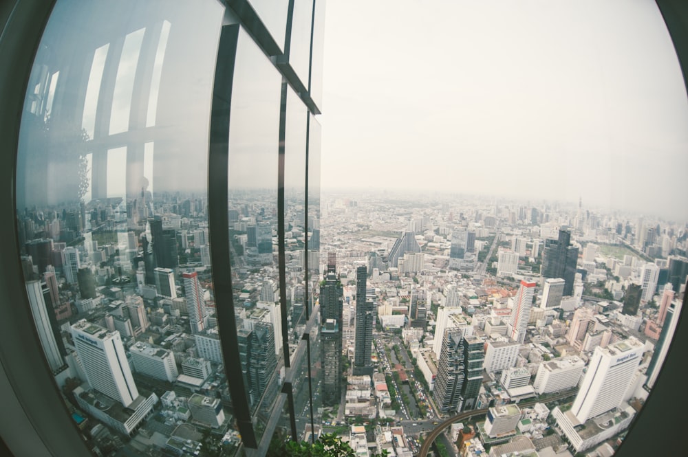 fish eye photography of buildings