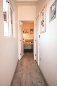 open white door