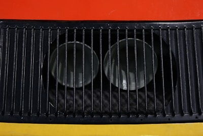Close-up of a sleek MVHR air filter with fine mesh and sturdy frame.