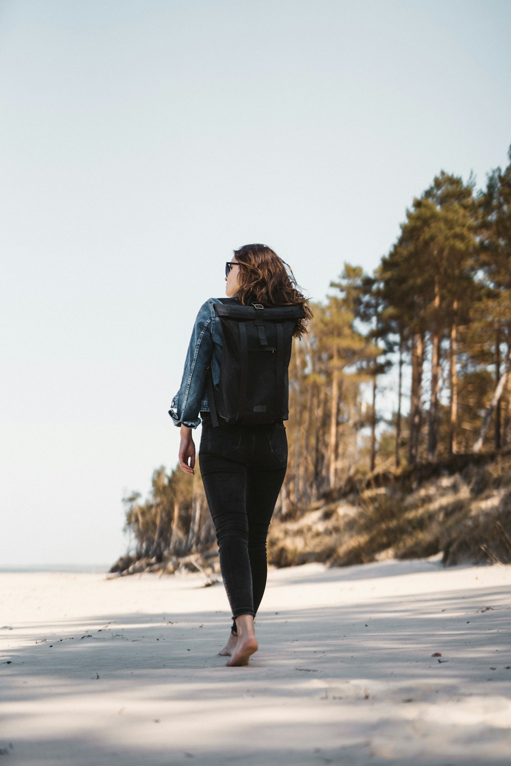 woman in beach