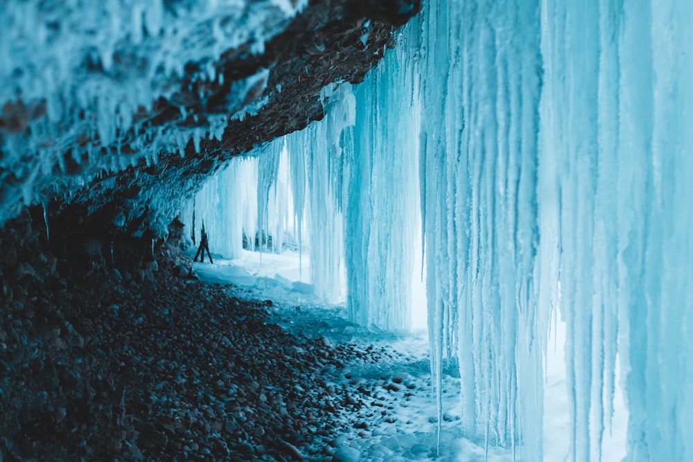 Formation de glaciers de glace