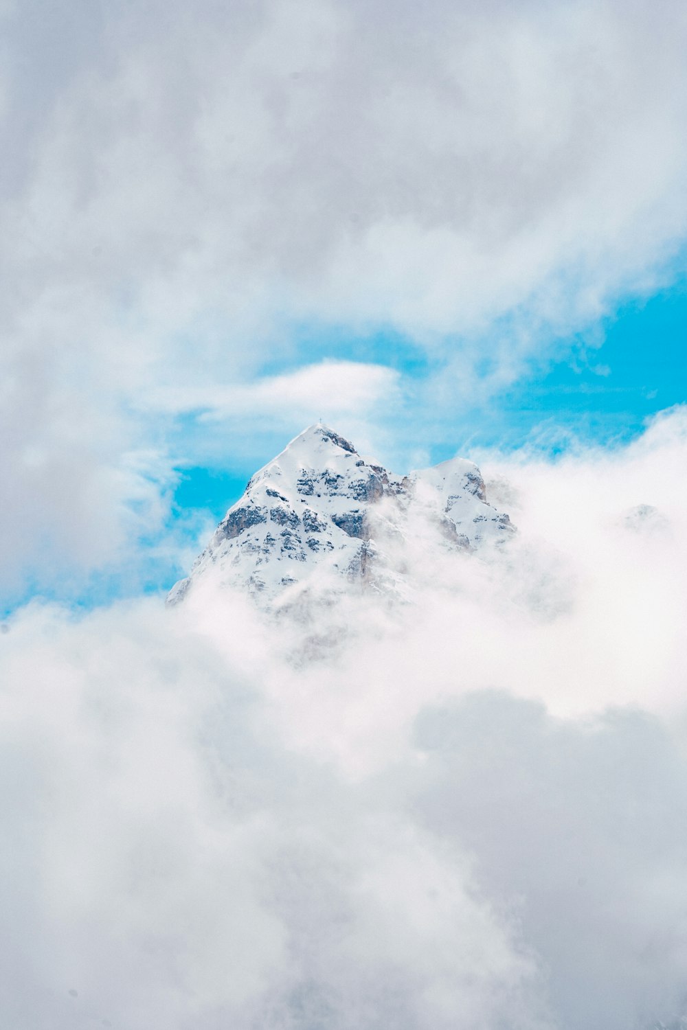 snow-covered mountain