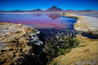 body of water during daytime bolivia google meet background