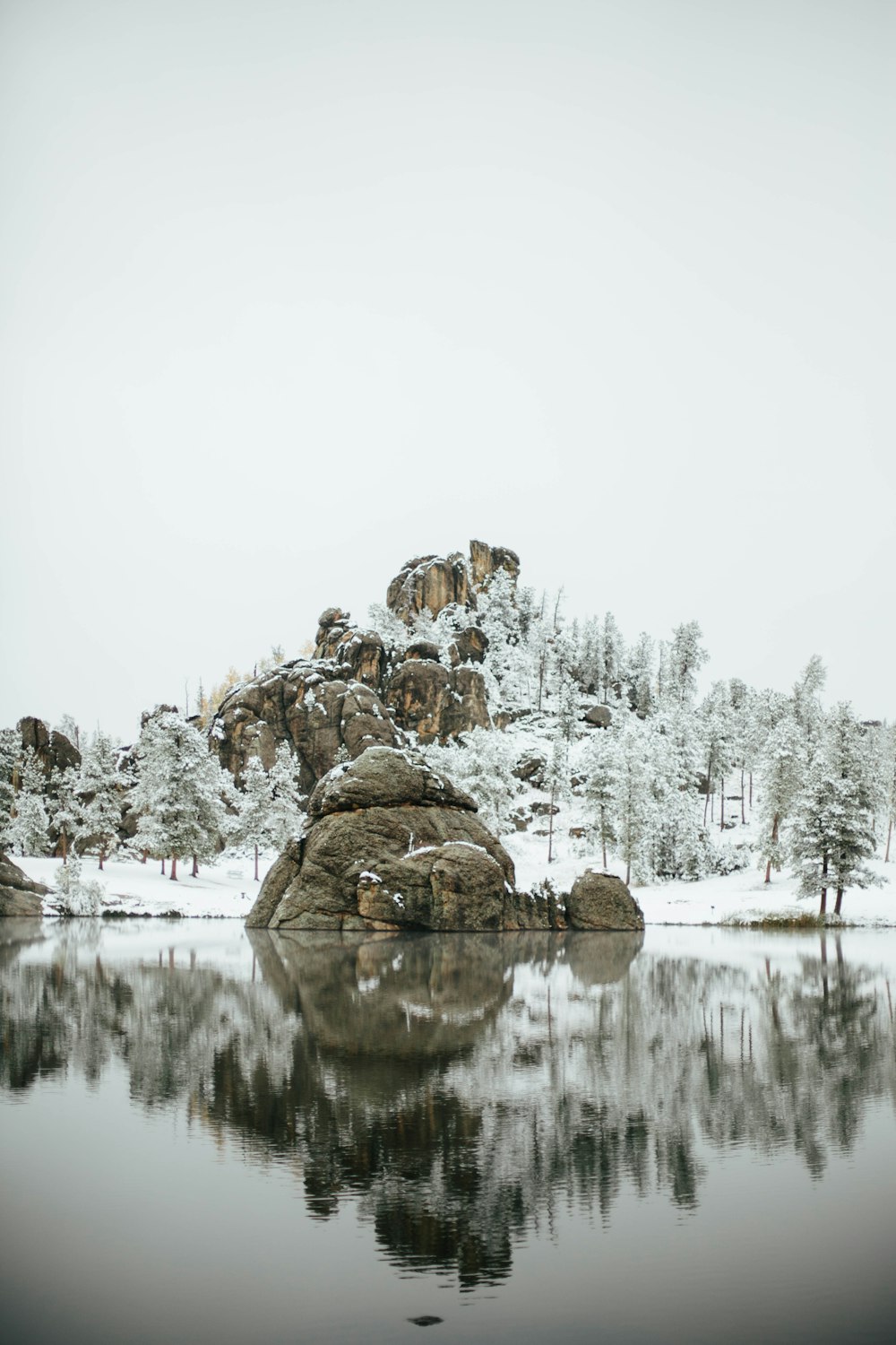 rock formation near moutain