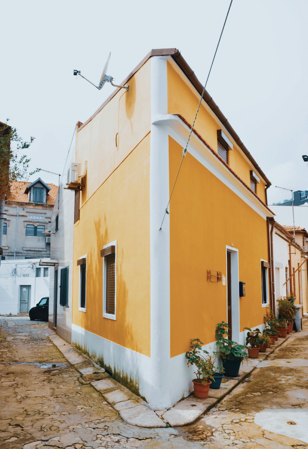 orange and white concrete building during daytime