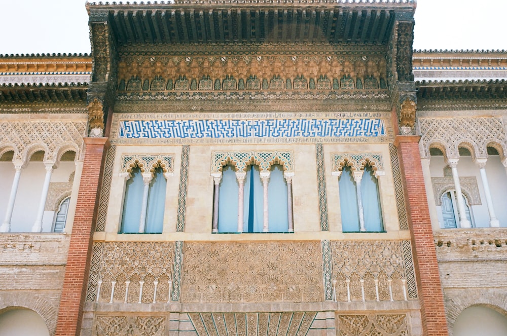 brown and orange concrete building