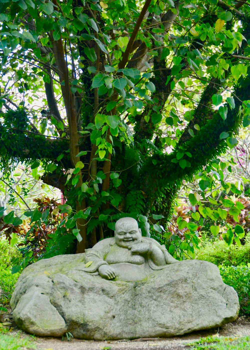 Statue de Bouddha Hotei