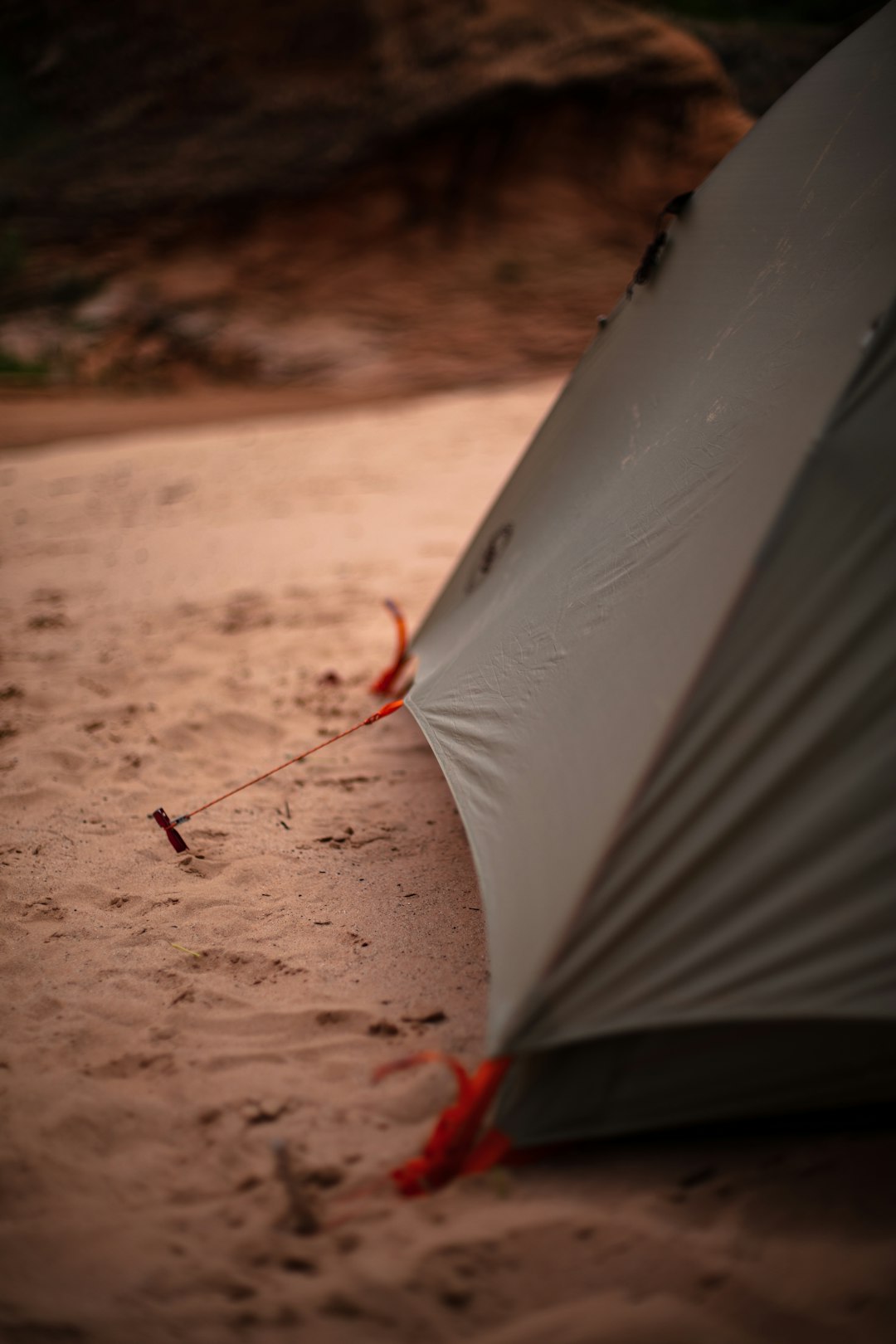 gray camping tent