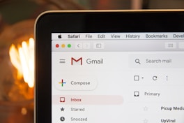 showing Gmail for email marketing