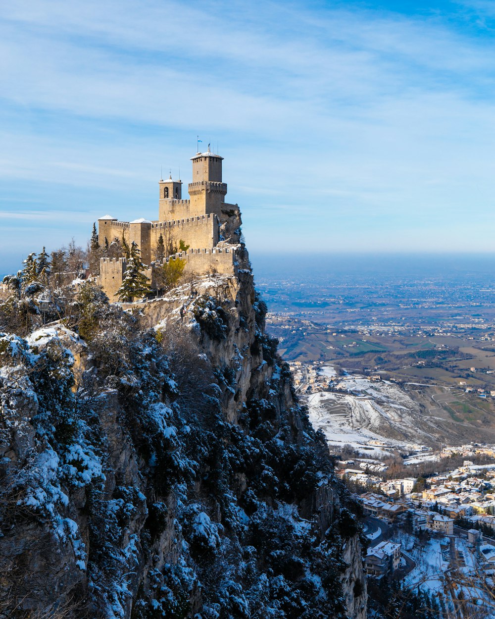 castle on hill