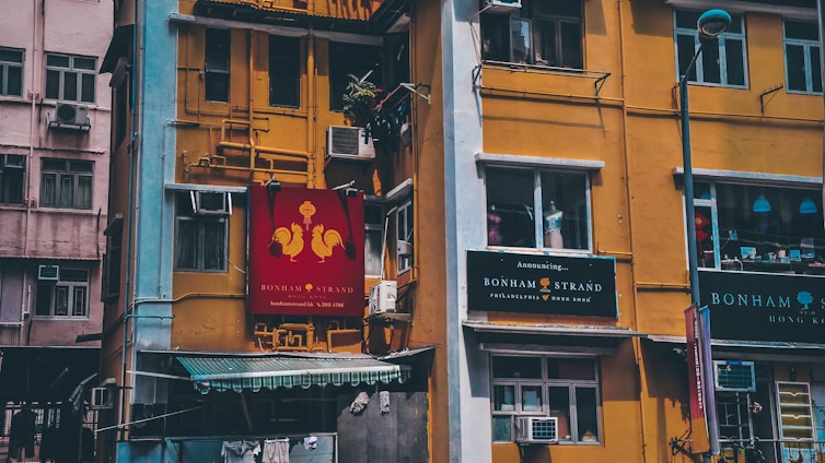 Photo of the Astoria Building in Tsim Sha Tsui, home to Cyqd Limited's office.