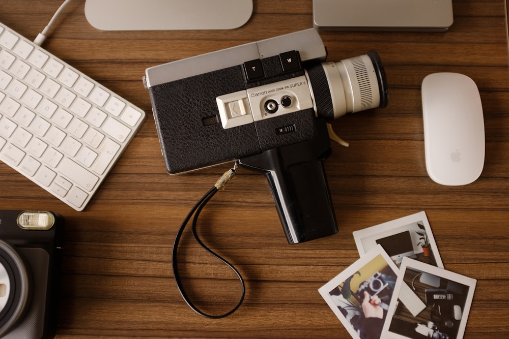 camera on table