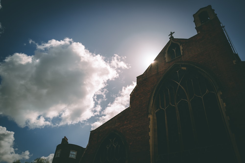 architectural photography of church