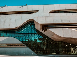white concrete building