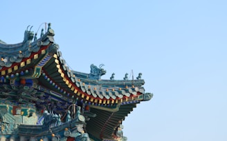 Temple in China during an holiday planned by Francesco Margaretini