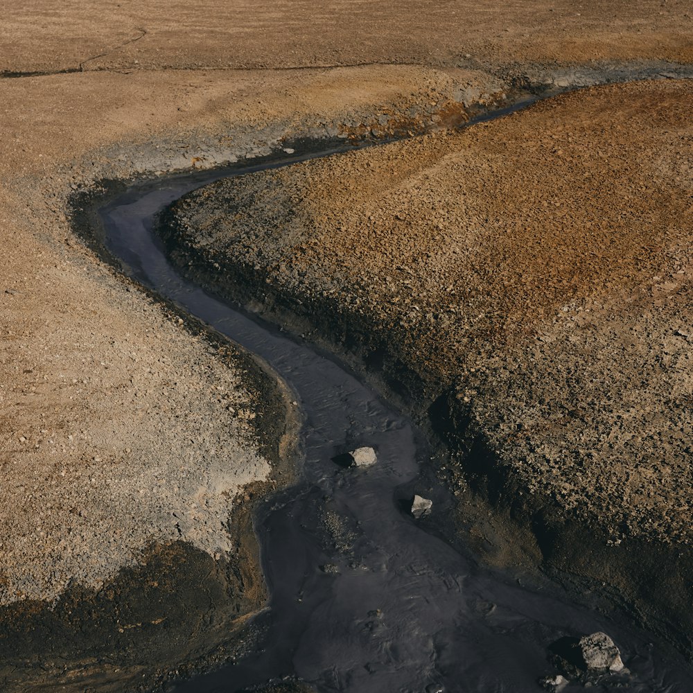 body of water between soils