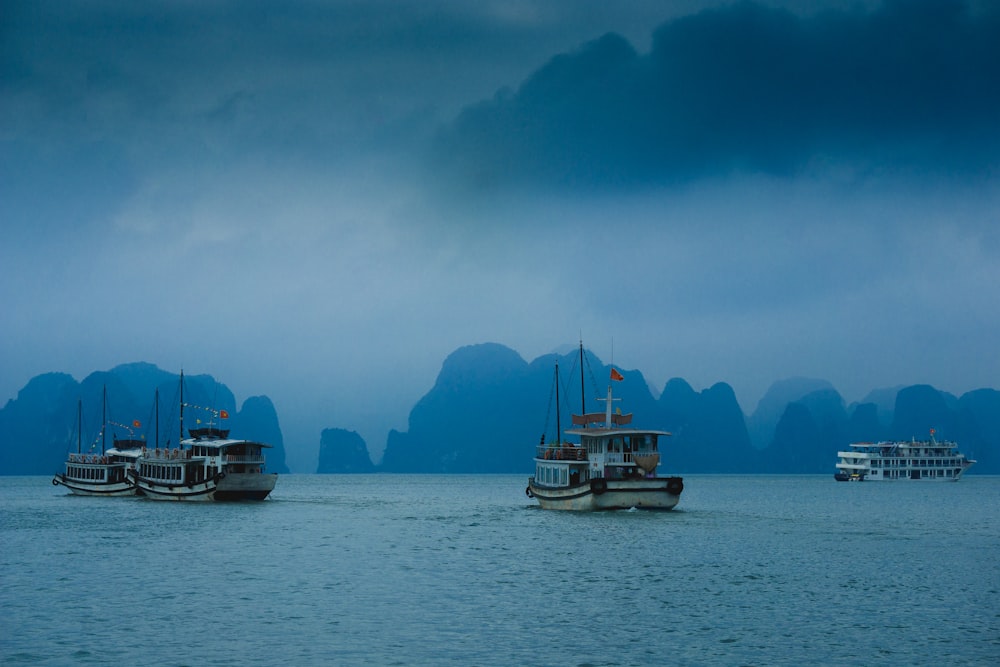 boats on water