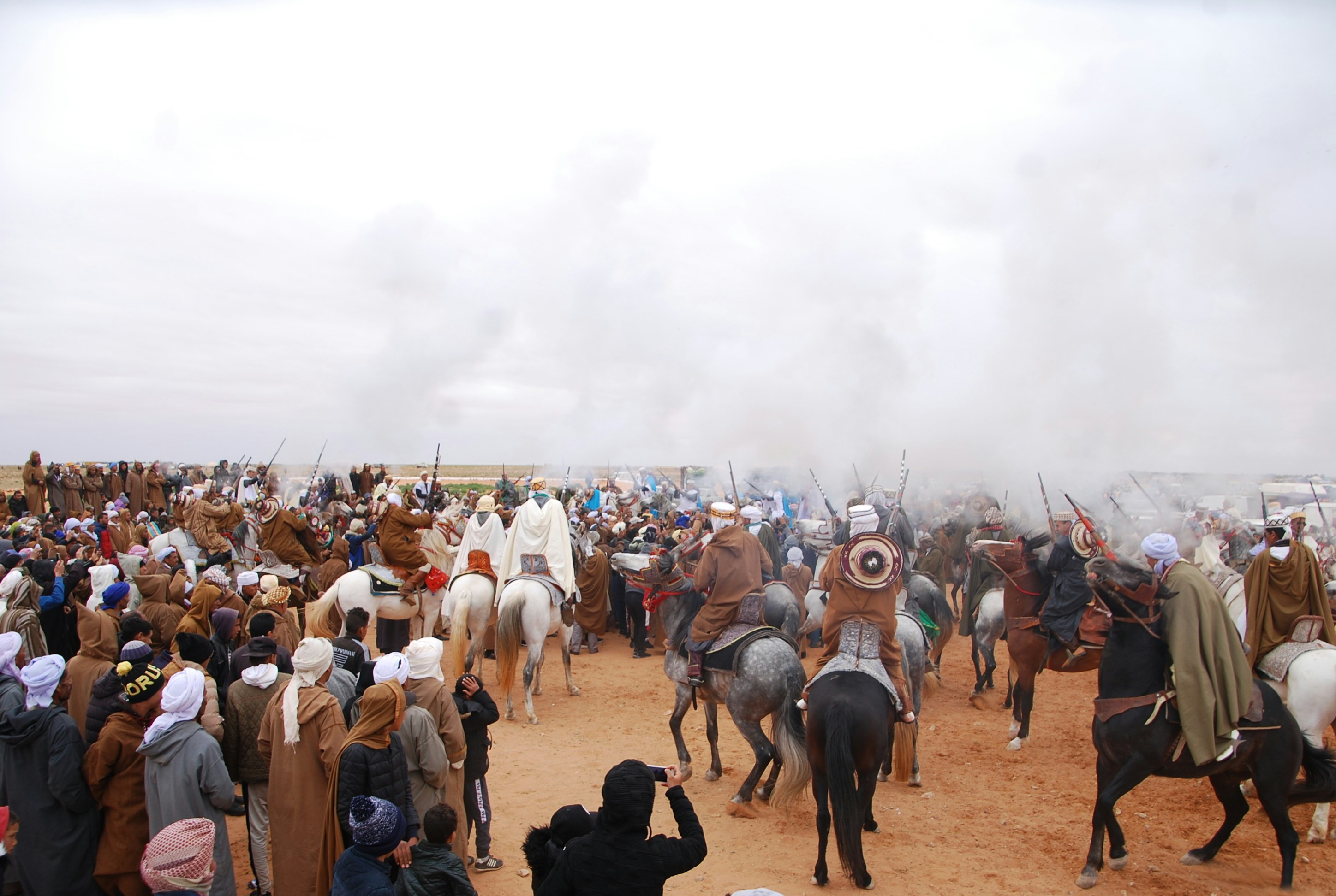 Ancient Arab warriors battle, ilustrasi untuk artikel Pertempuran Siffin: Api Perpecahan yang Membentuk Sejarah Islam Awal