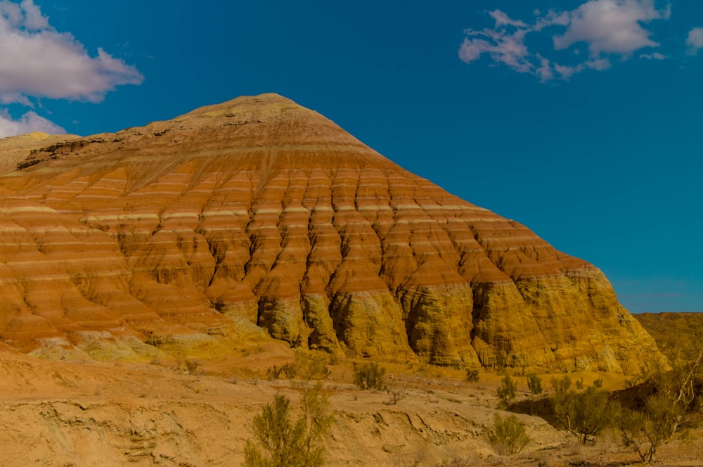 brown rock formation during daytime