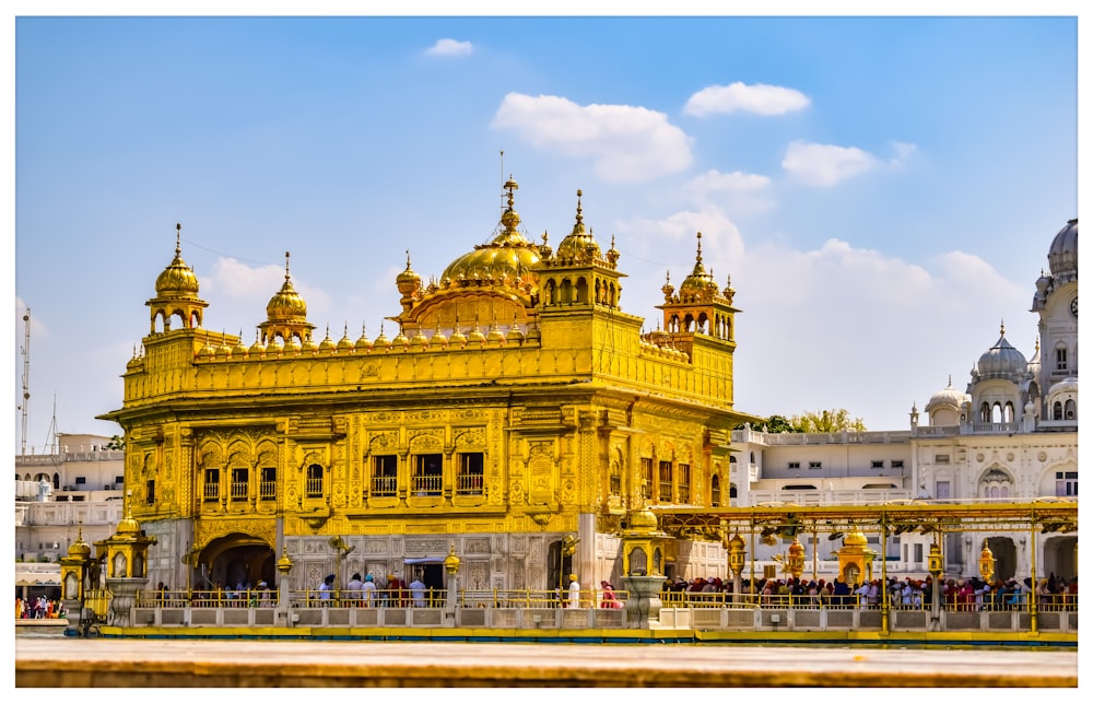 Templo dourado em India